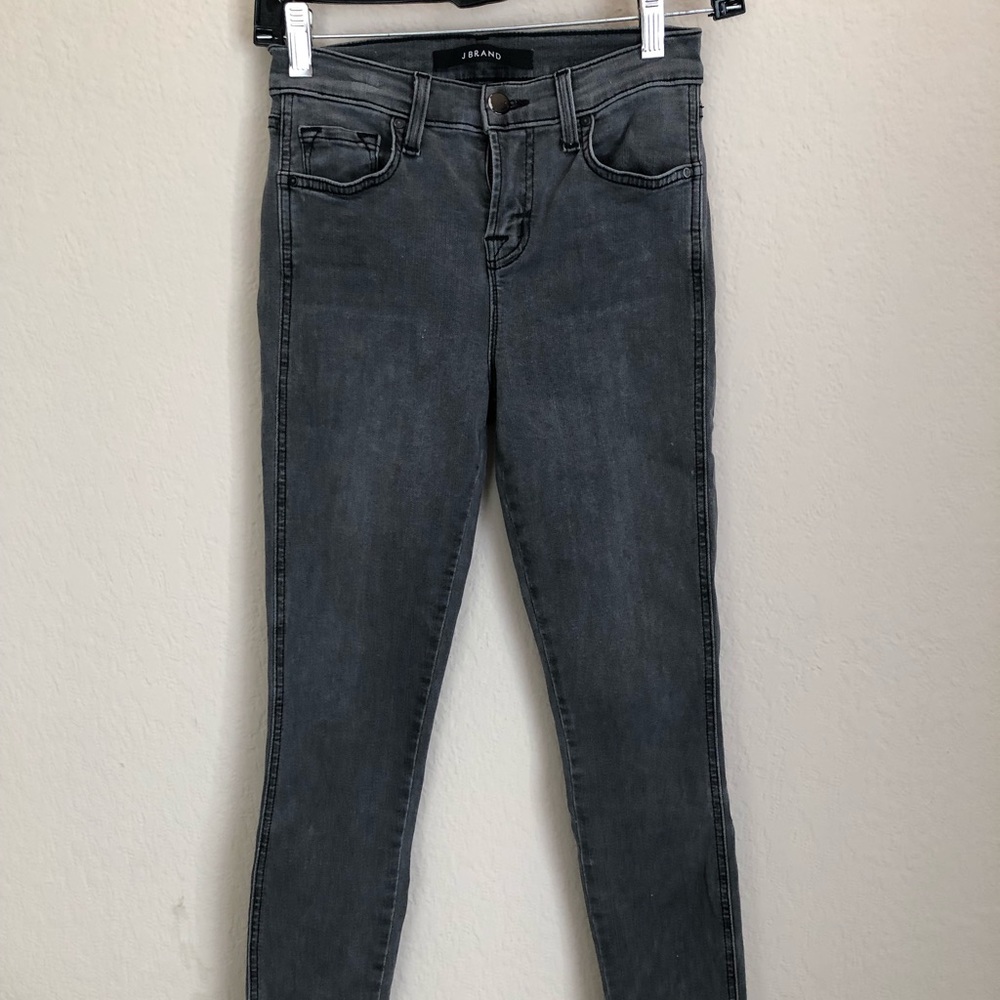 J Brand Bree High Rise Crop in Nightbird size 24